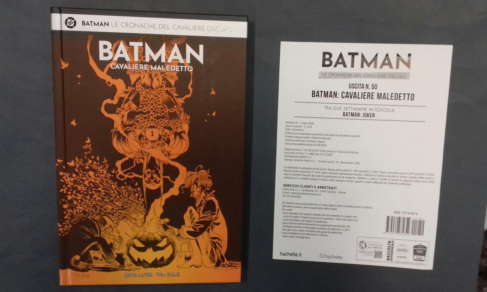 Batman, Cavaliere maledetto,Le cronache del cavaliere oscuro, n 50,Hachette 2026