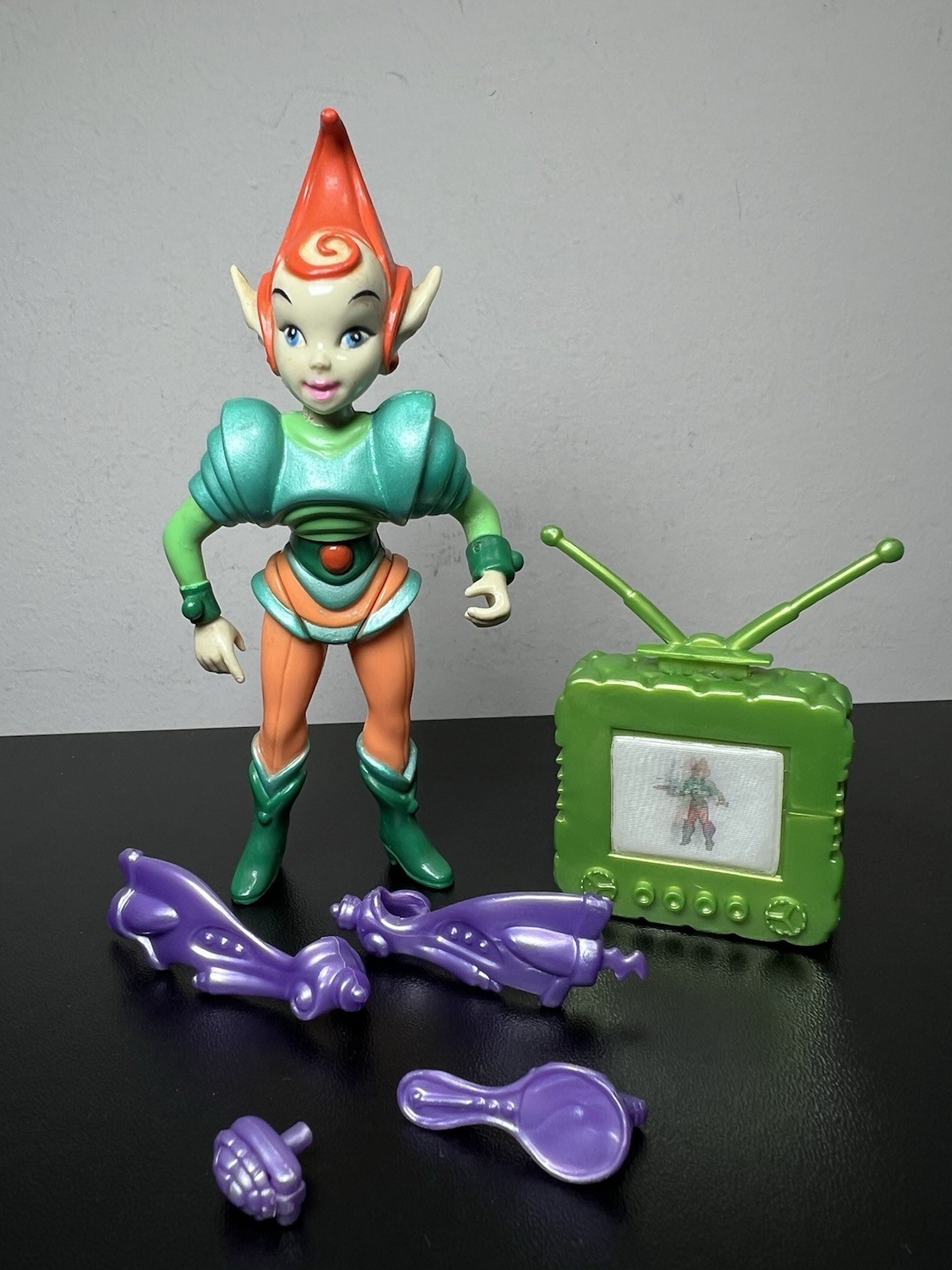 Figurina Teenage Mutant Ninja Turtles TOON KALA Playmates 1992 TMNT + accessori!