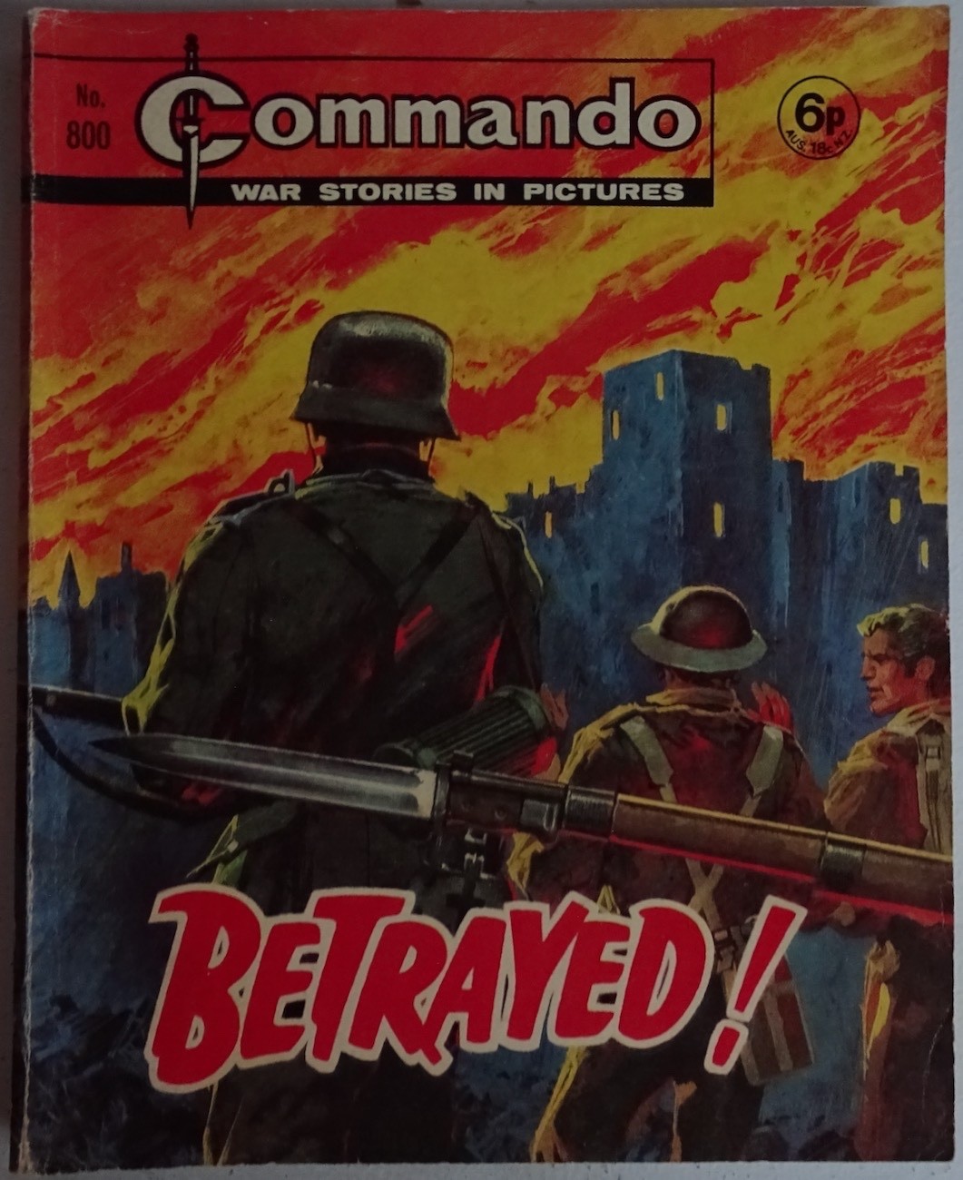 Commando Comic Issue no. 800 - Betrayed!