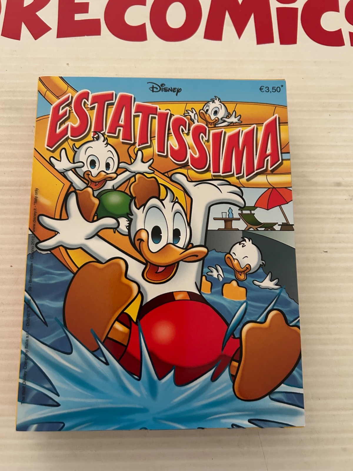 DISNEY TIME 59  ESTATISSIMA   GIU. 2012   EDICOLA/MAGAZZINO   A61