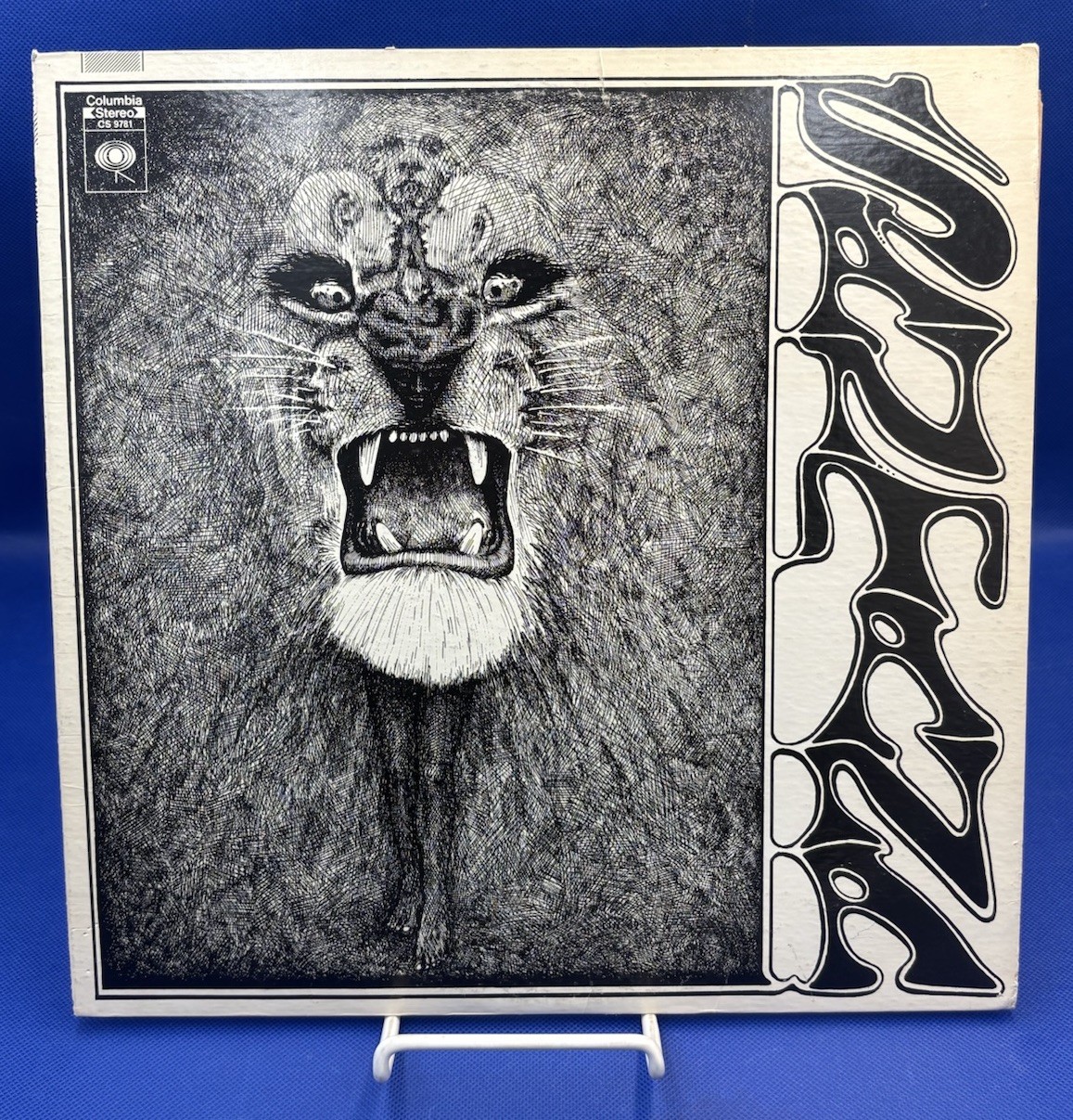 Santana LP Self Titled 1969 Vinyl LP Columbia Records