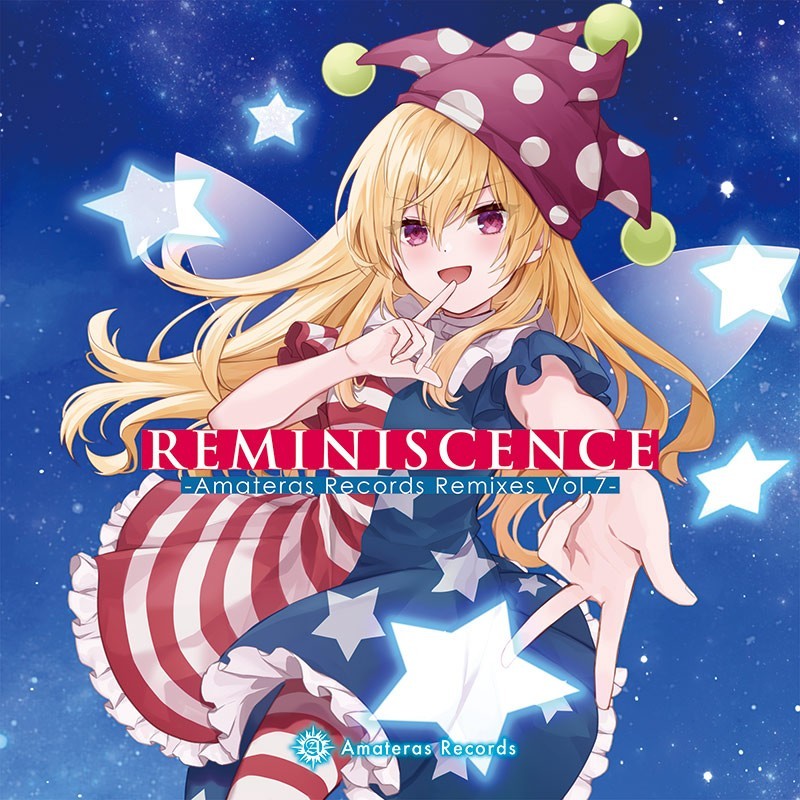 Amateras Records Reminiscence Remixes Vol.7 Touhou Remix CD 10 tracce AMRC-0083