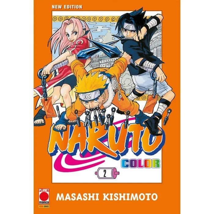 Manga: Naruto Color New Edition 2 Planet Manga