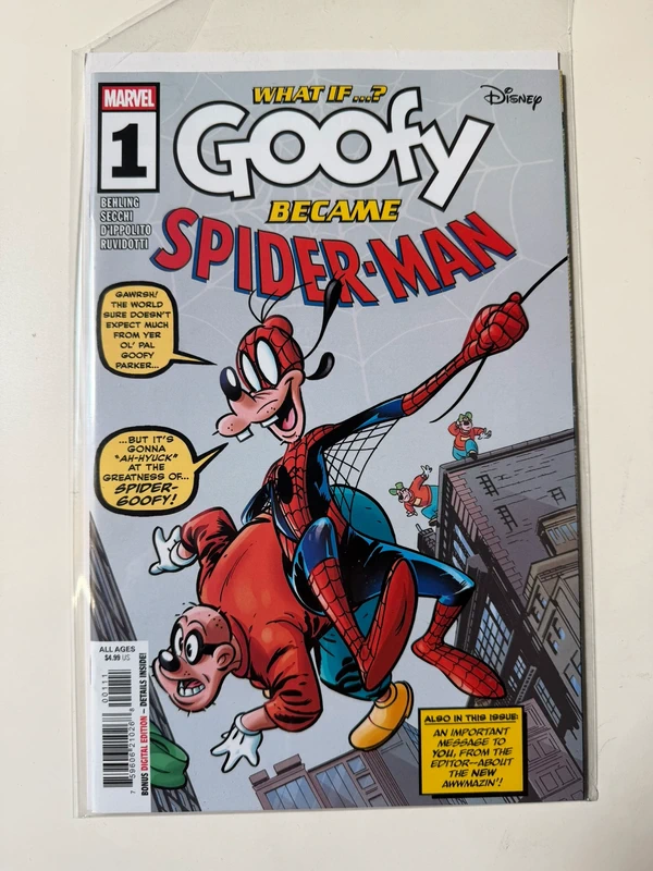 Marvel & Disney: What ? Goofy Became Spider-Man 1