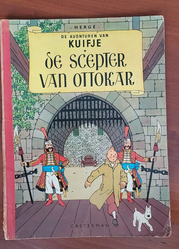 Kuifje, de scepter van Ottokar, 1947