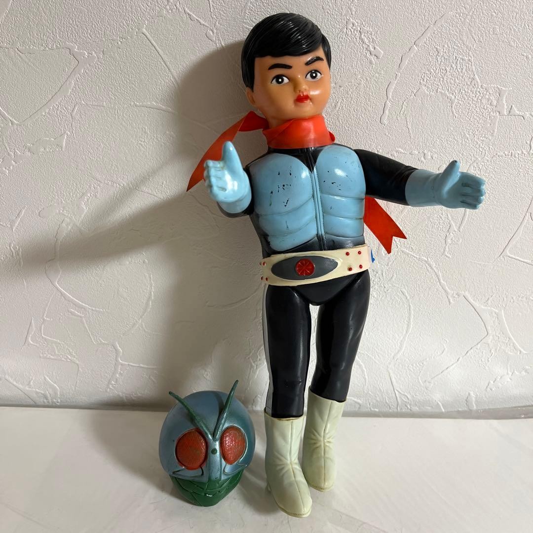 Super vintage, originale Kamen Rider, vecchio Bandai, Ishimori Pro, taglia standard