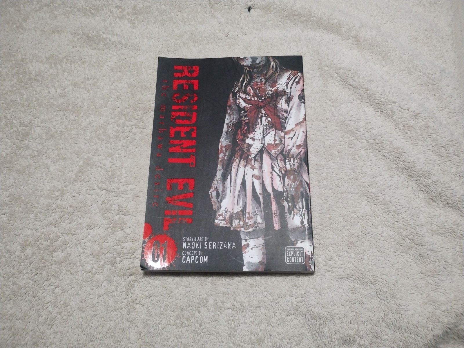 Resident Evil il desiderio di Marhawa manga inglese volume 1