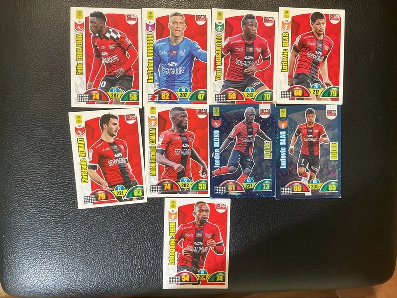 Équipe Guigamp Panini Adrenalyn Xl Ligue 1 2018-2019