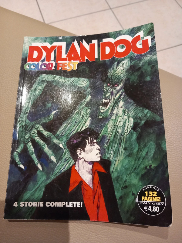 Fumetto dylan dog color fest n 3