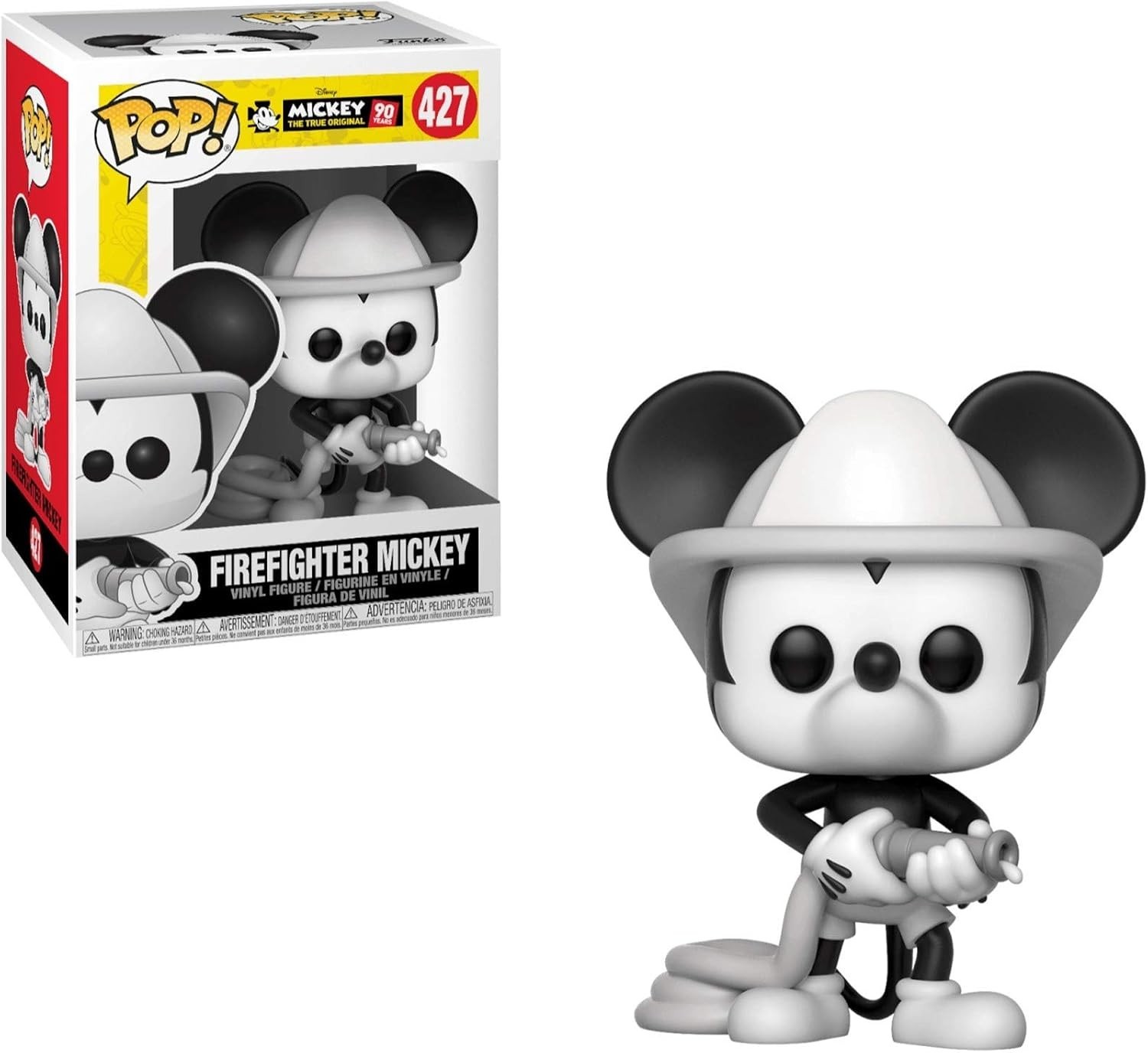 Funko Pop Disney: Mickey's 90Th - Firefighter Mickey Collectible Figure #427