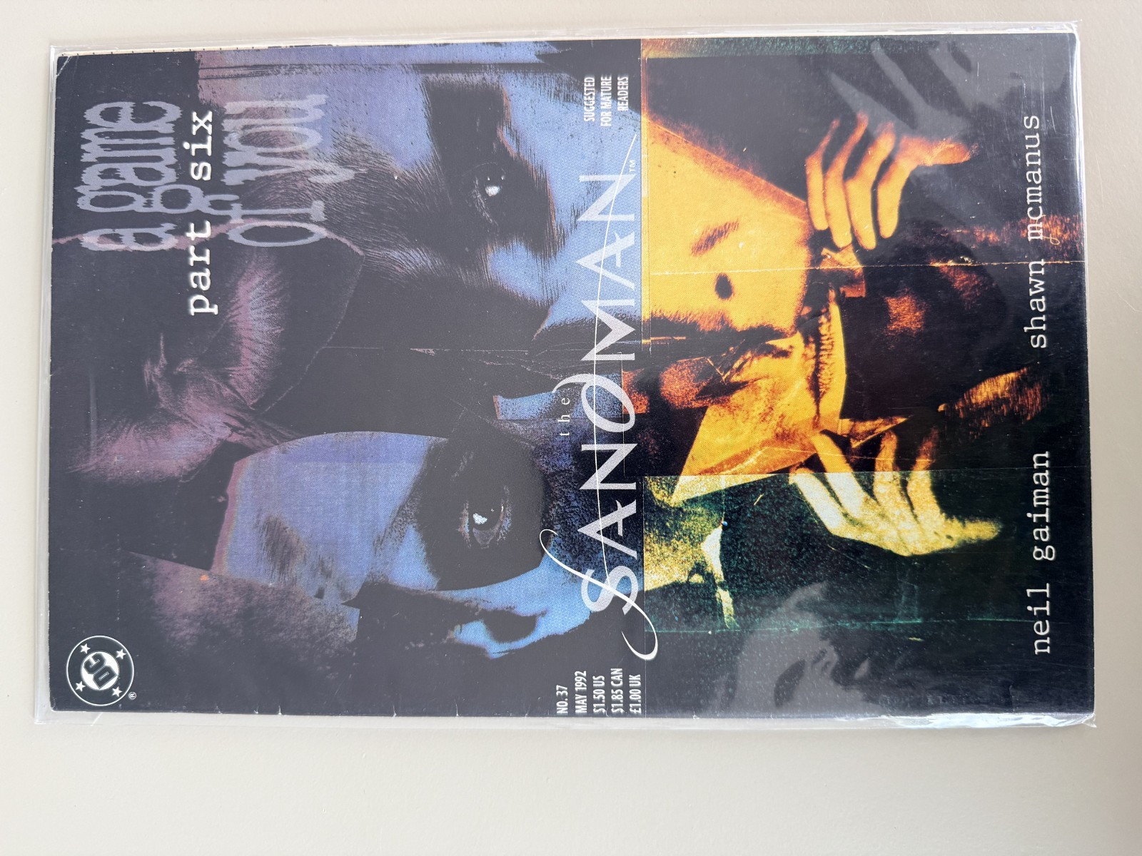 The Sandman #37 DC Vertigo 1992 Neil Gaiman Shawn McManus A Game of You