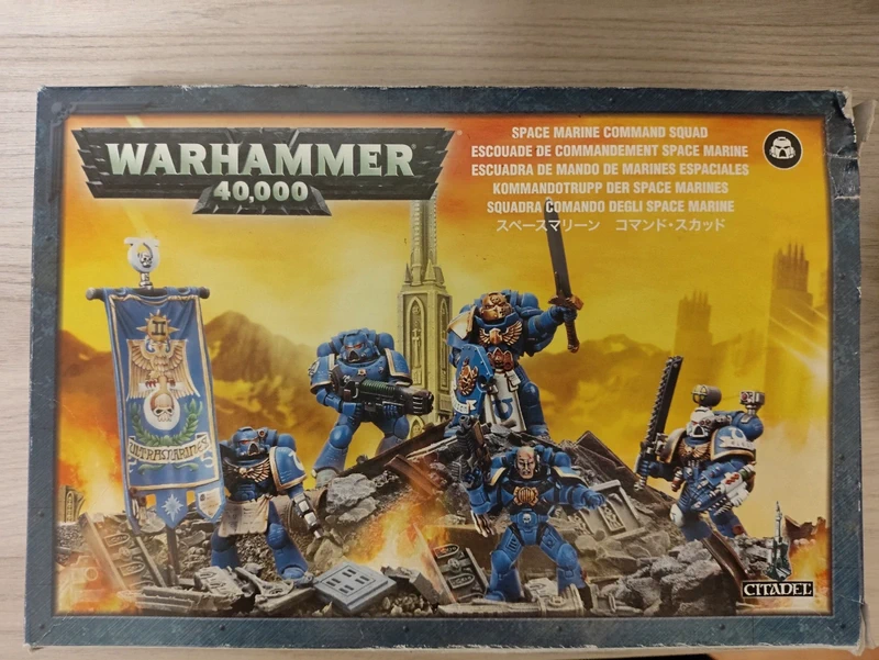 Space Marine Command Squad Warhammer 40000