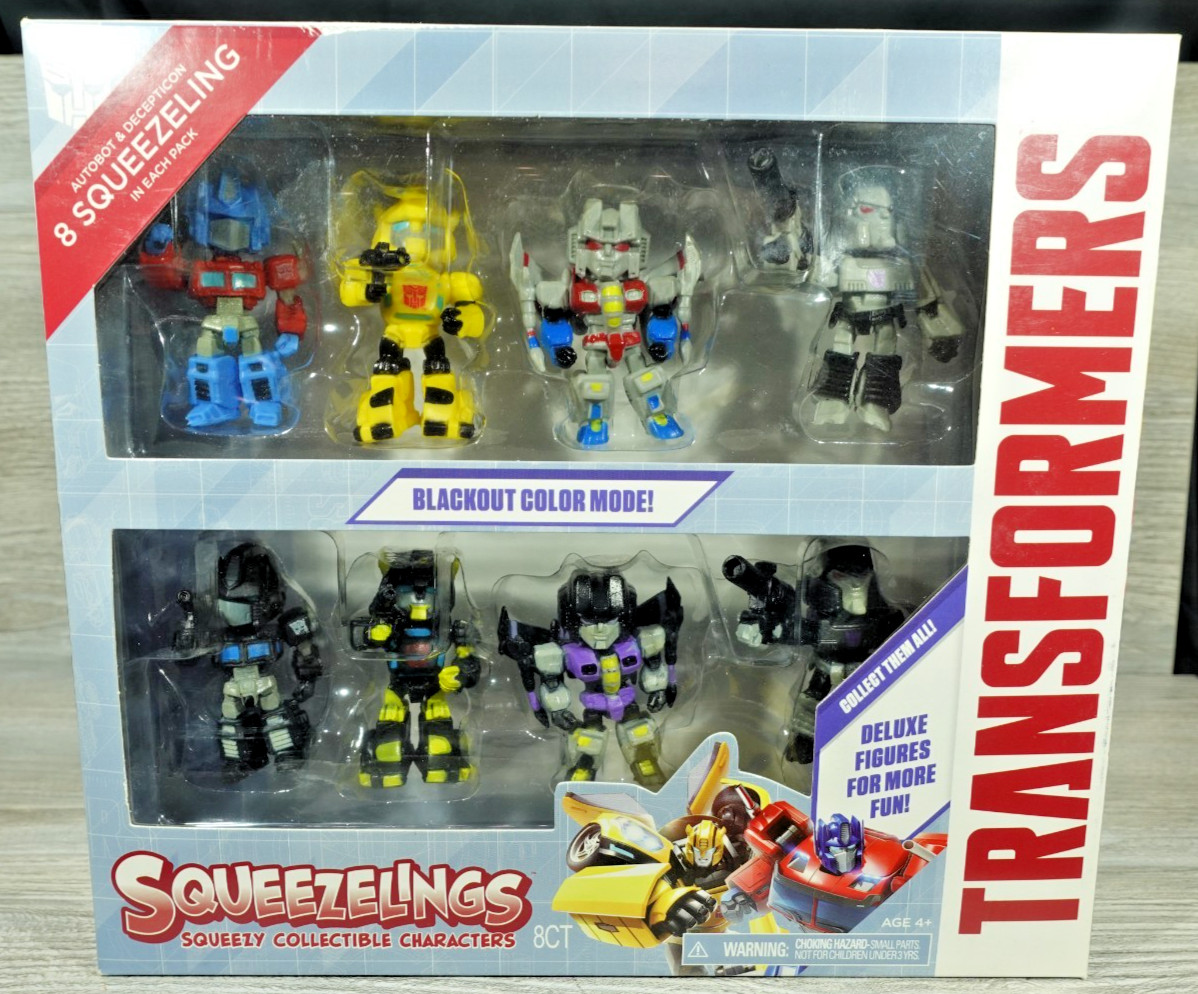 Hasbro Transformers Squeezelings Blackout Color Mode