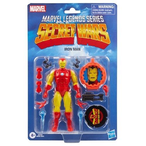 Secret Wars Marvel Legends Modellino Iron Man 6 pollici