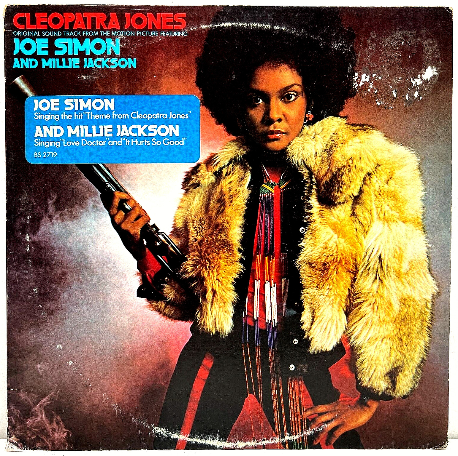 Joe Simon Millie Jackson Cleopatra Jones Soundtrack 1973 Vinyl WB Records WLP