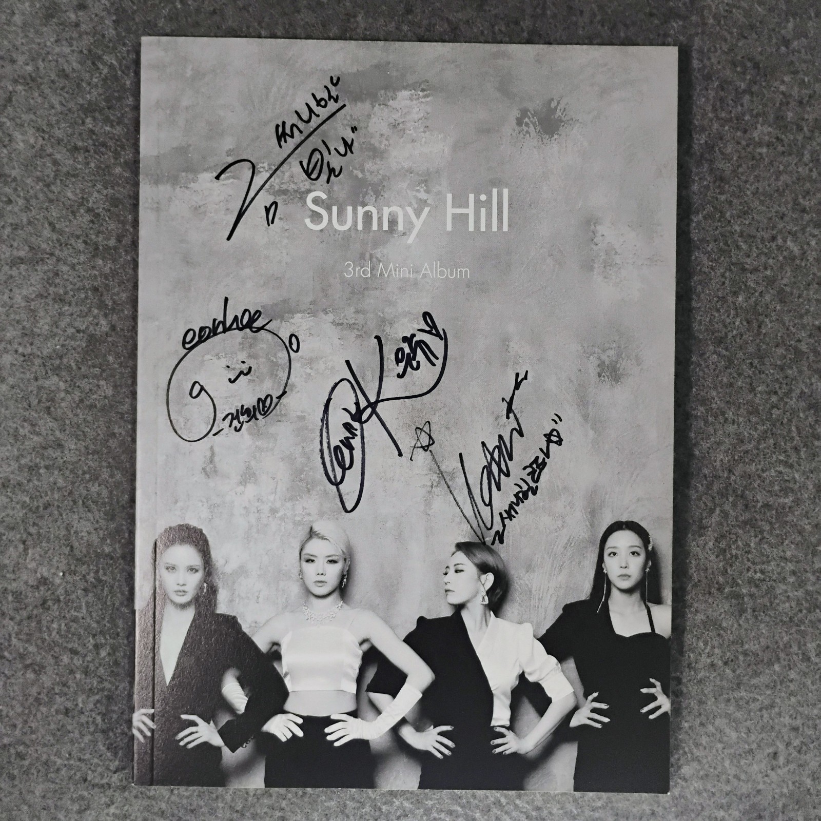 [SIGNED] SUNNY HILL NomNomNom (3rd Mini) (2019) All Member Autographed PROMO