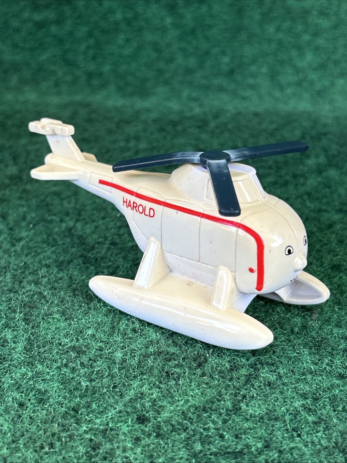 Thomas Friends TrackMaster Harold Elicottero Fisher Price Bianco Rosso Giocattolo Raro