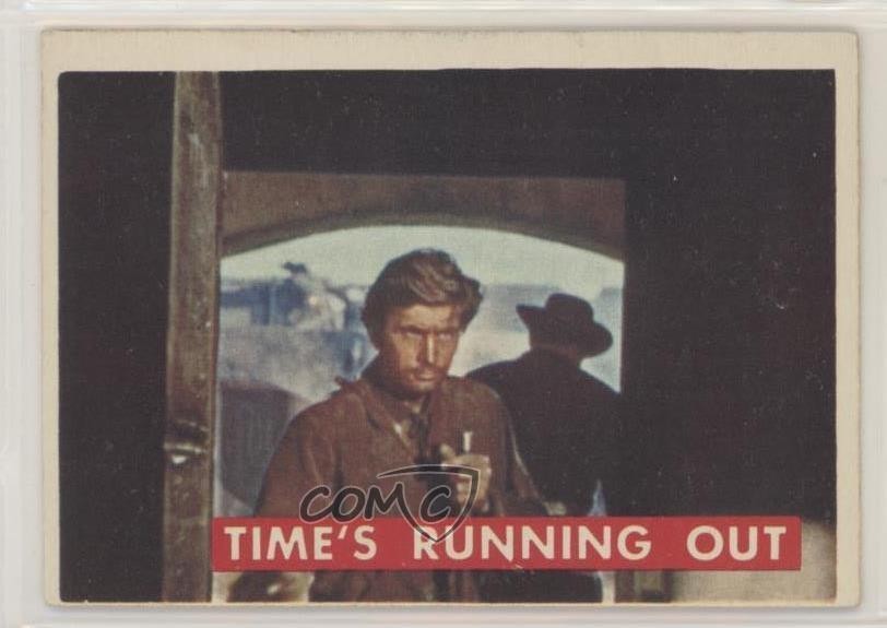 1956 Topps Davy Crockett Series 2 Time's Running Out #65A z6d