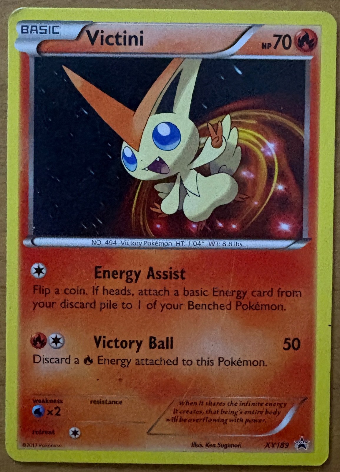 Victini - XY189 - XY Promos (PR)