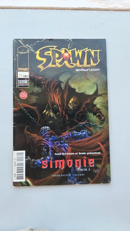 Spawn #72 comic