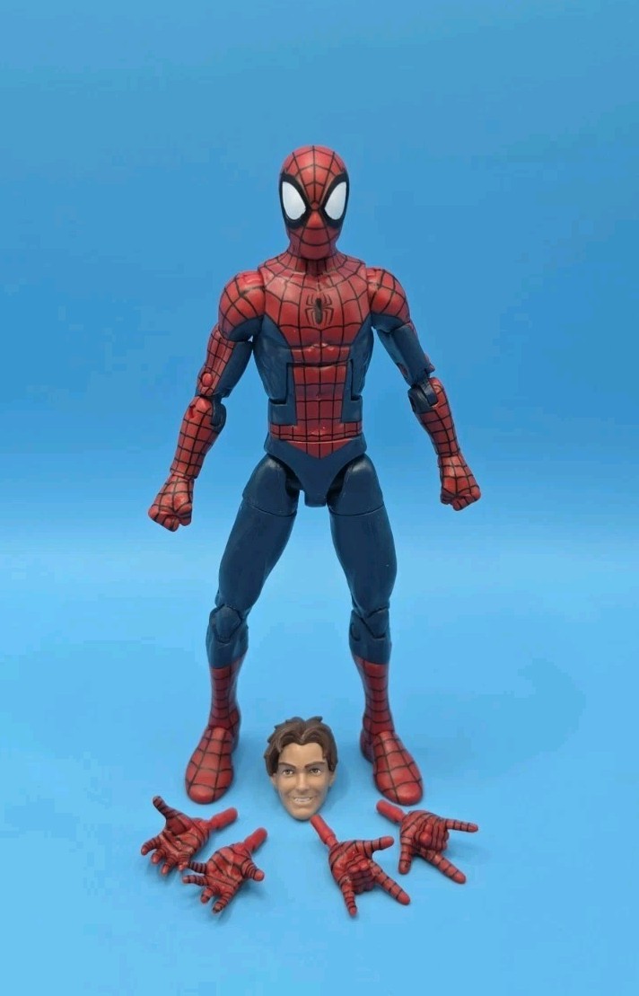 Marvel Legends Ultimate Spider-Man 6" Modellino Completo Space Venom Wave
