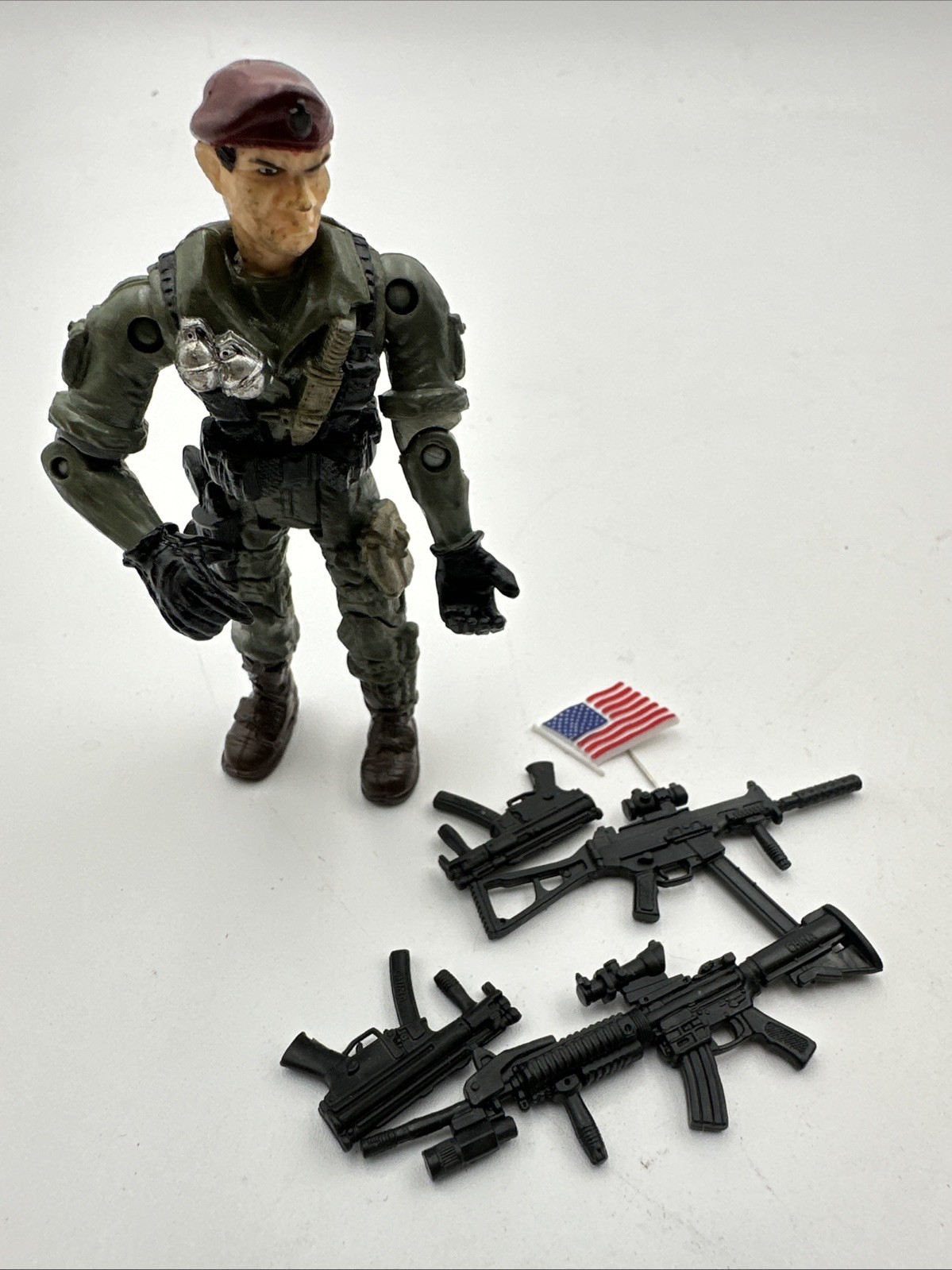 RICK RANGER Corps Commando Force COMPLETE Lanard 2003 army builder