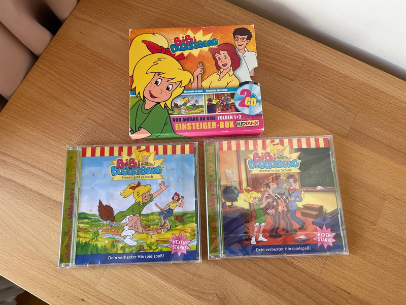 2er Set CD Bibi Blocksberg Schule Hexen gibt es doch
