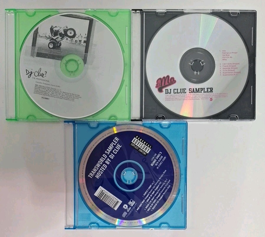 DJ Clue Cd Lot The Professional Lil' Mo Transworld Sampler OOP Fast Shipping 