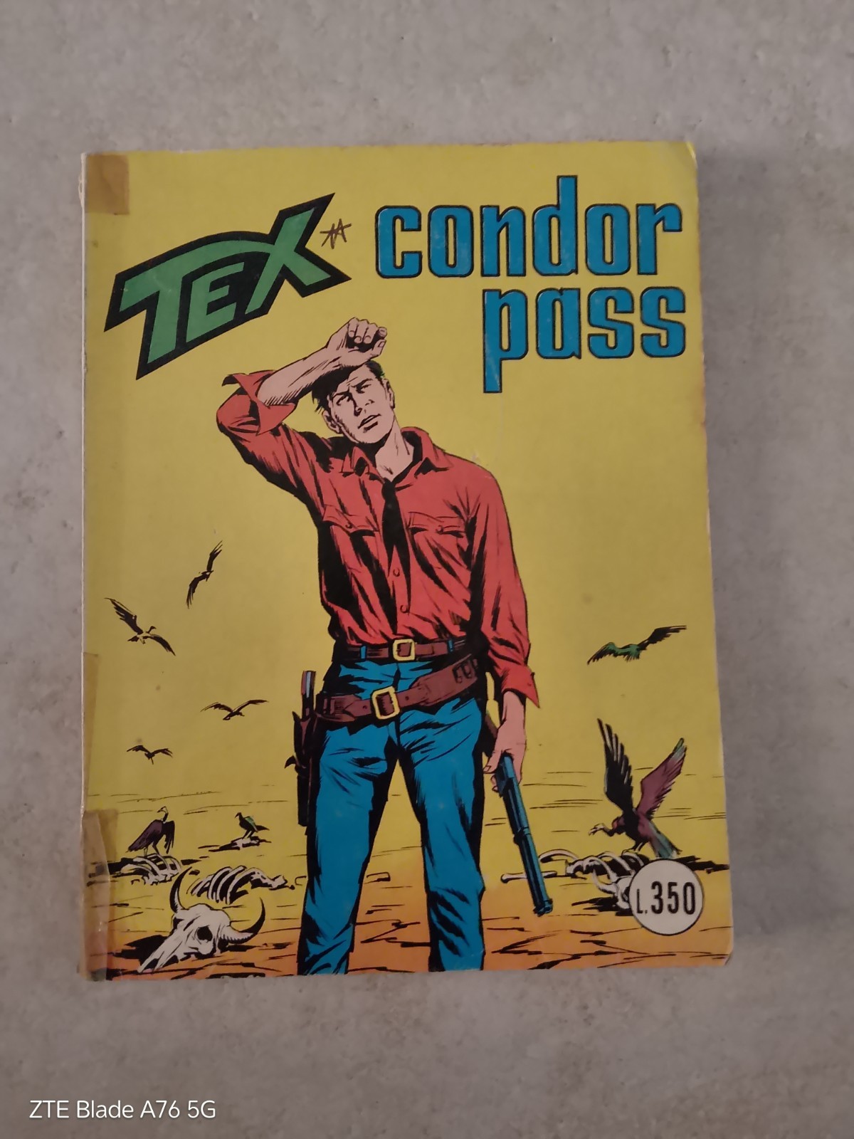 DAIM PRESS Tex Tre Stelle n.134 Condor Pass (1975) Sergio Bonelli ITA