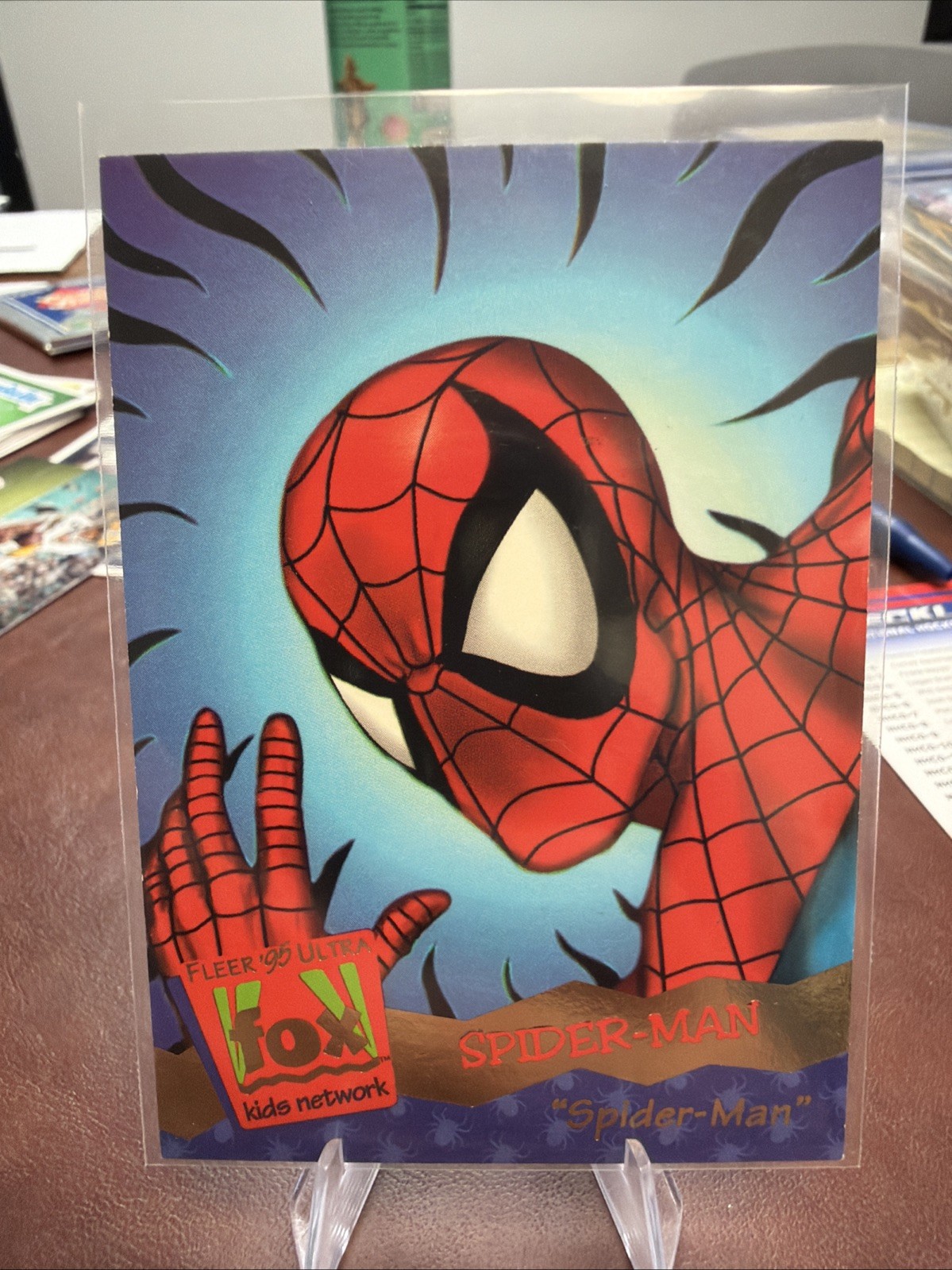 Spiderman 1995 Fleer Ultra Fox Carta dei Cartoni Animati per Bambini #63 (NM)