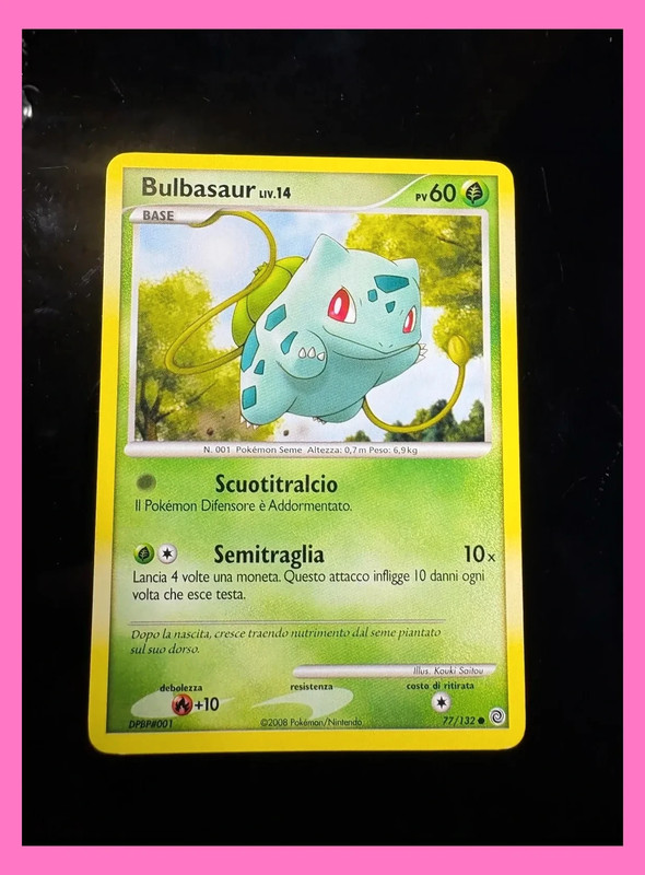 bulbasaur 77/132 Prodigi segreti