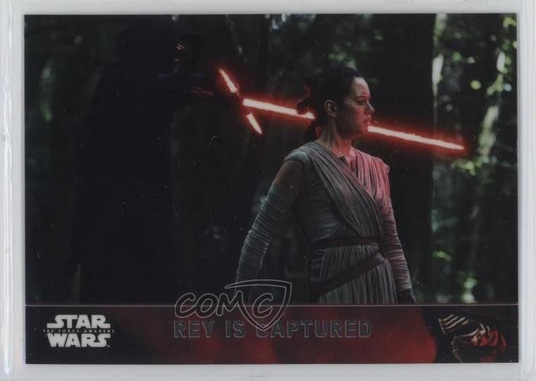 2016 Topps Star Wars: Il Risveglio della Forza Chrome Rey Kylo Ren è catturato #66 0c3