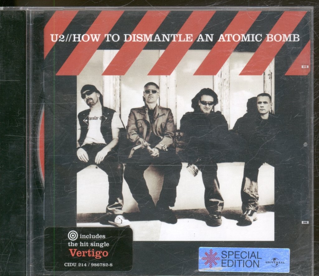 U2 How to Dismantle an Atomic Bomb CD Europa 2004 EX/VG+ Album