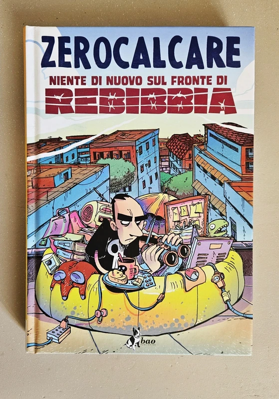 ZeroCalcare "Niente di nuovo sul fronte di Rebibbia" fumetto