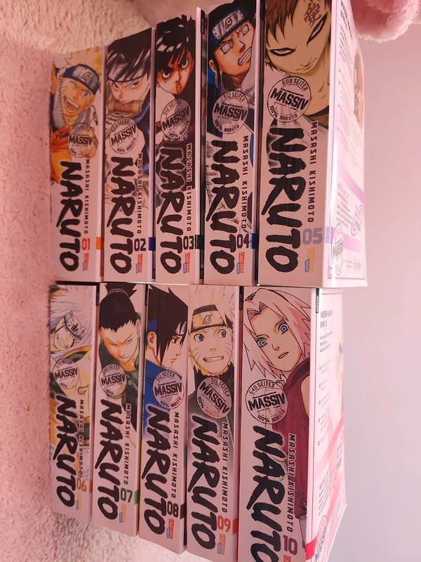 Naruto Manga Band 1-10
