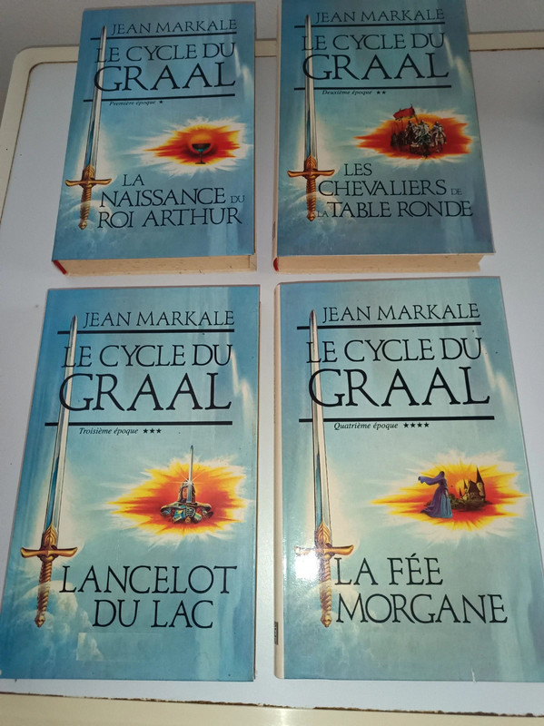 Le Cycle du Graal 4 volumes