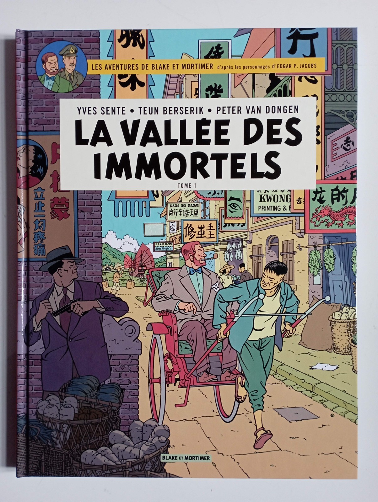 BD La Vallée des Immortels Blake et Mortimer