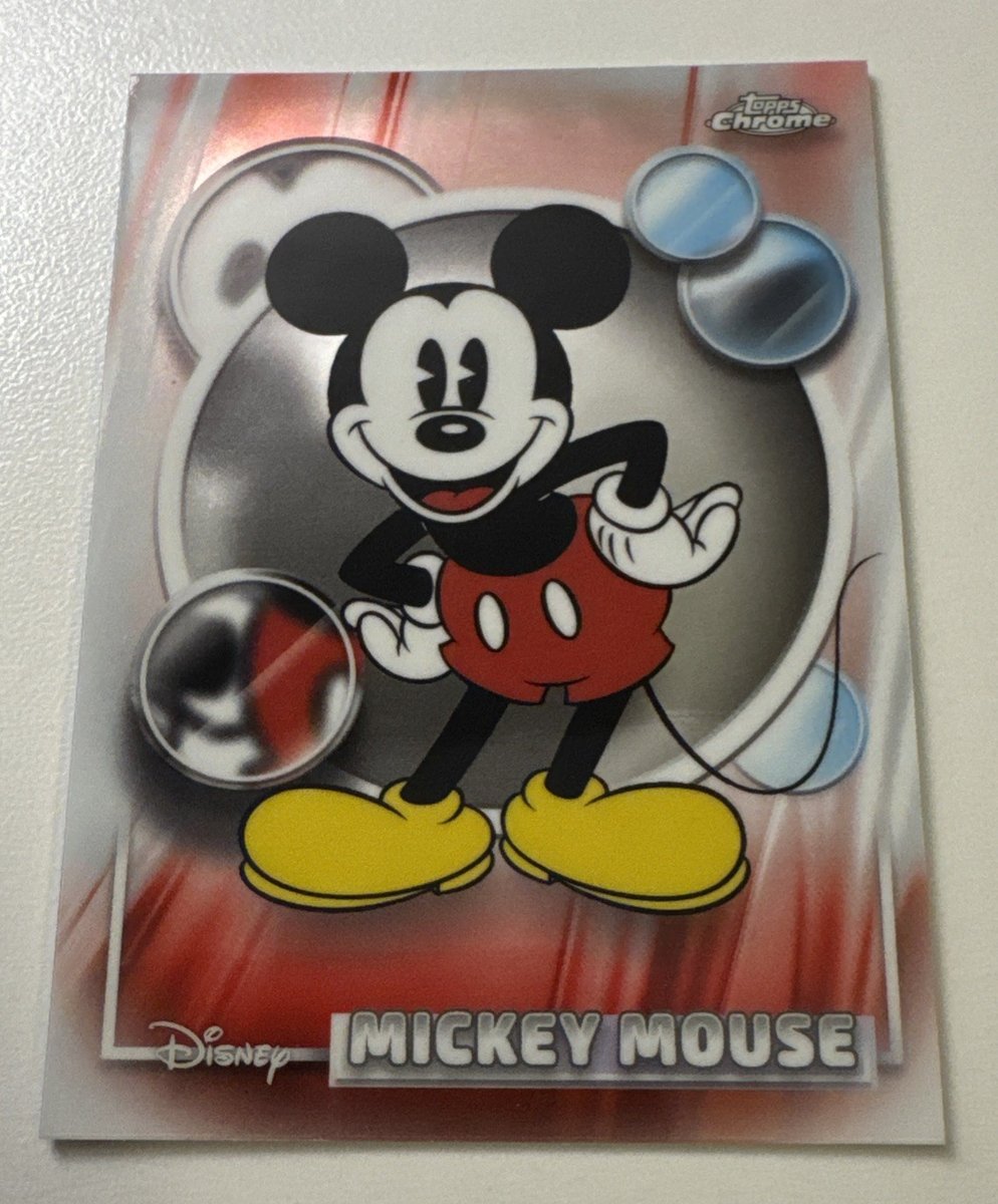 Topolino 2026 Topps Chrome Disney Base #50