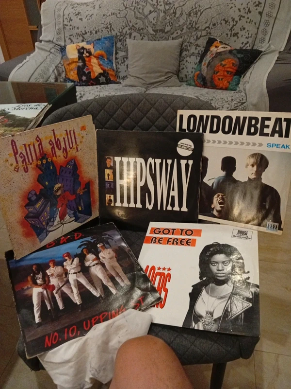 Lote de 5 discos vinilo
