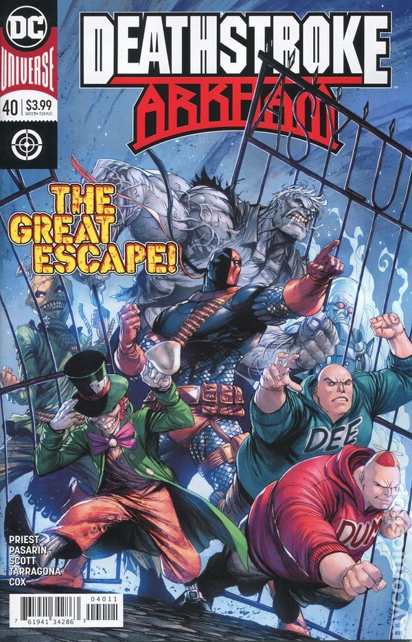 Deathstroke #40A Kirkham VF 2019 Immagine Stock