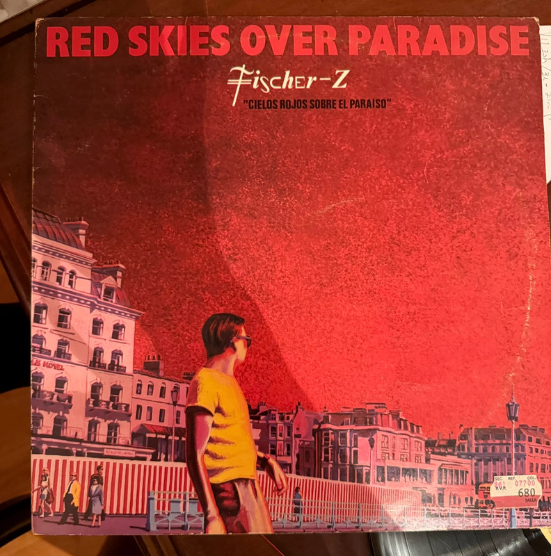 Vinil Fischer-Z  Red Skies Over Paradise (LP, 1981)