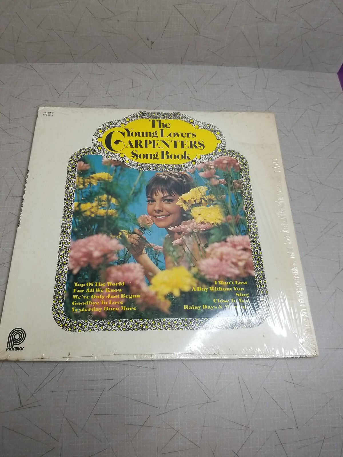 The Carpenters - Young Lovers Song Book (1974 Vinyl Record) Pop Vocal
