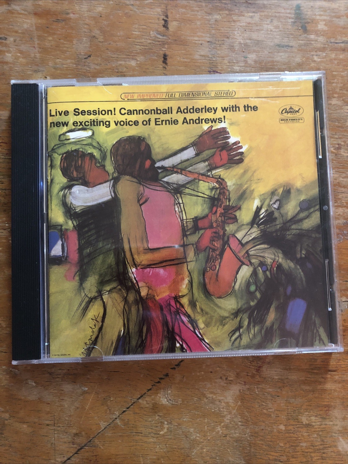 Cannonball Adderley With Ernie Andrews CD LIve Session 2004 Blue Note 