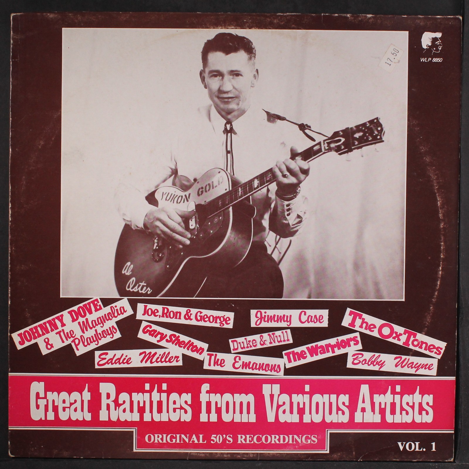 VARIOUS: great rarities from various artists, vol. 1 WHITE LABEL 12" LP 33 RPM