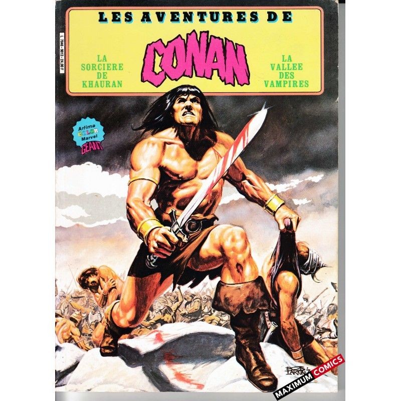 Conan (Artima Color Marvel Géant) Album N° 2 avec N° 3 et 4