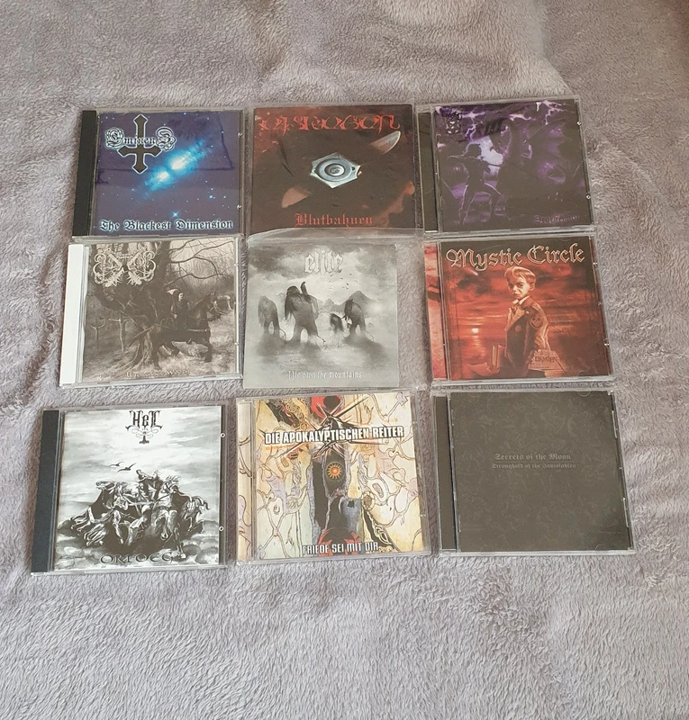 Diverse Black Atmospheric Symphonic Metal CDs Eisregen Mystic Circle Eminenz