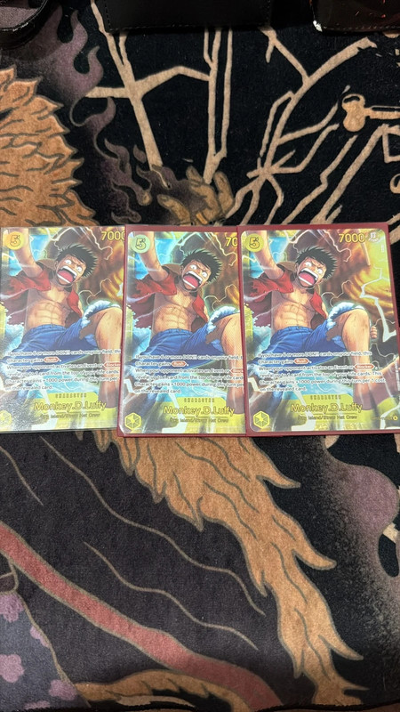 3x Luffy SEC op15