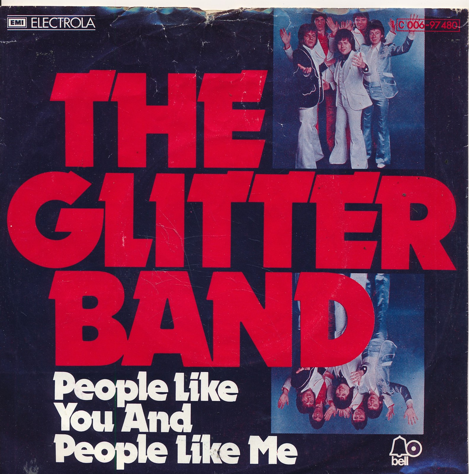 People Like You And People Like Me - The Glitter Band - Single 7" Vinyl 222/19