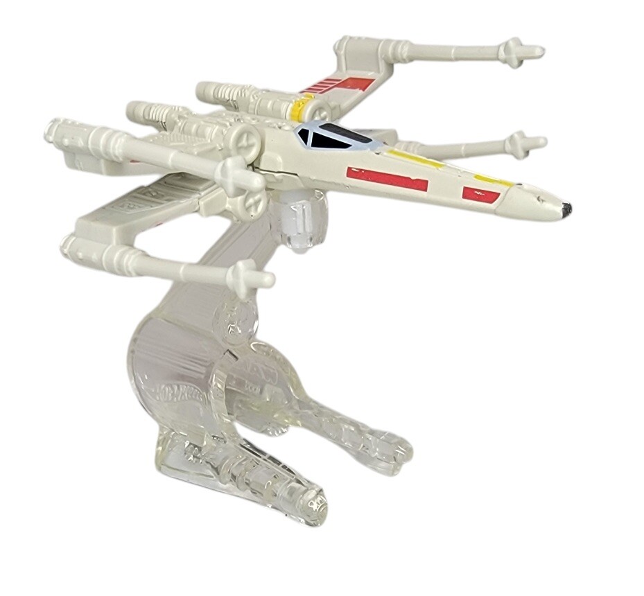 Vintage Hasbro Star Wars Mini Miniature X-WING Fighter LFL 2556 EAA With Stand