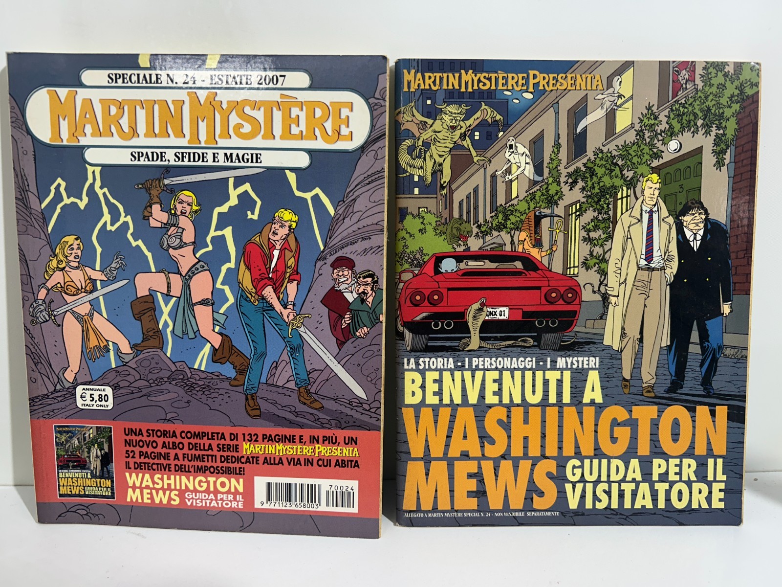 I148908 MARTIN MYSTERE Speciale n. 24 - Spade, sfide e magie + Speciale - 2007